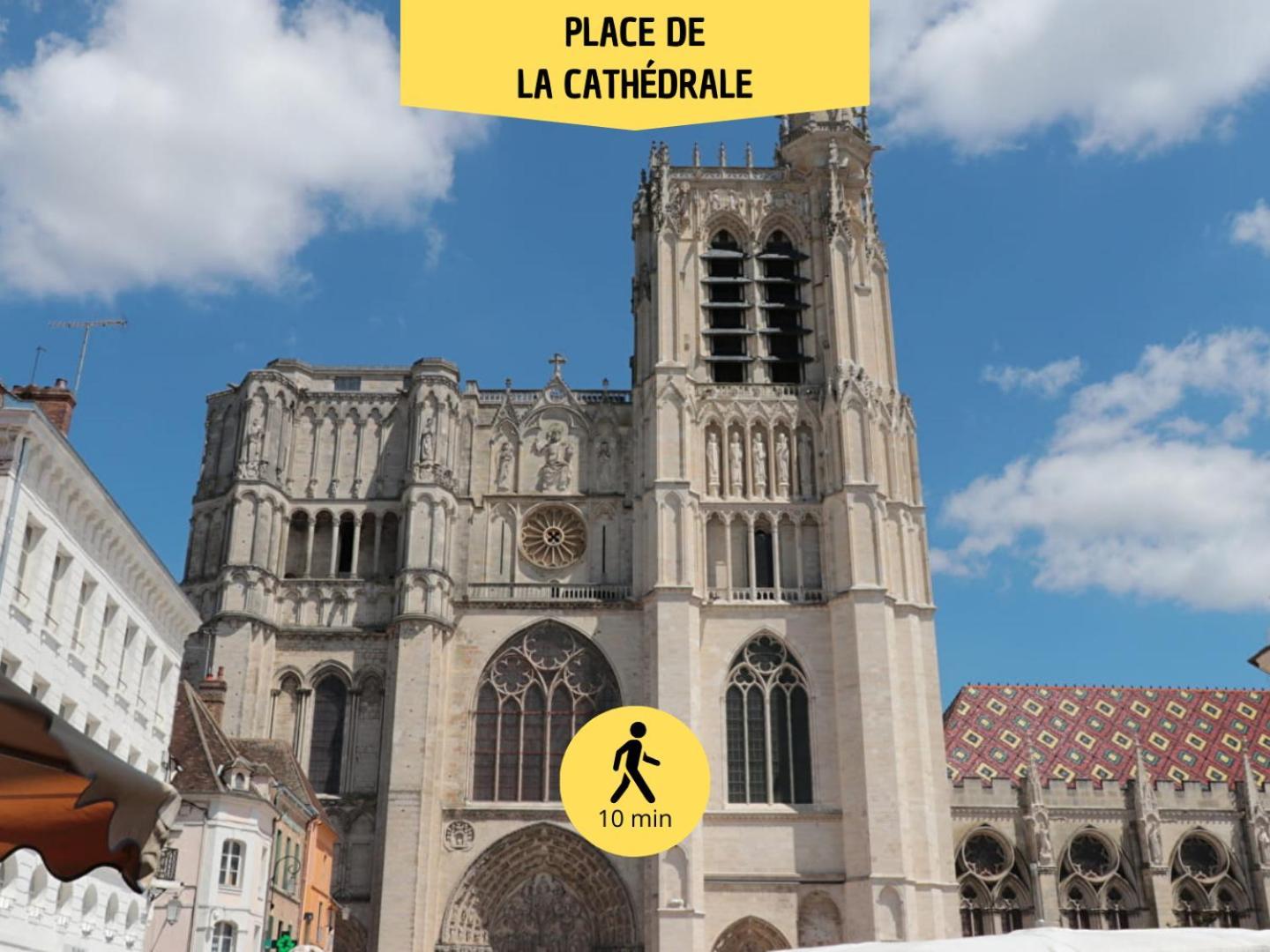 Le Subtil - Best Keys - Elegance & Confort - 2 Chambres Separees - Lit Queen Size - Smart Tv Netflix - Entre Gare & Centre Ville - A 1H De Paris - Wifi Fibre - Check-In Autonome Sens Bagian luar foto